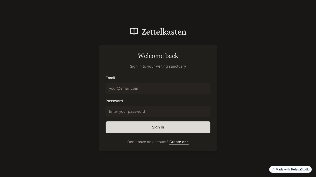Zettelkasten